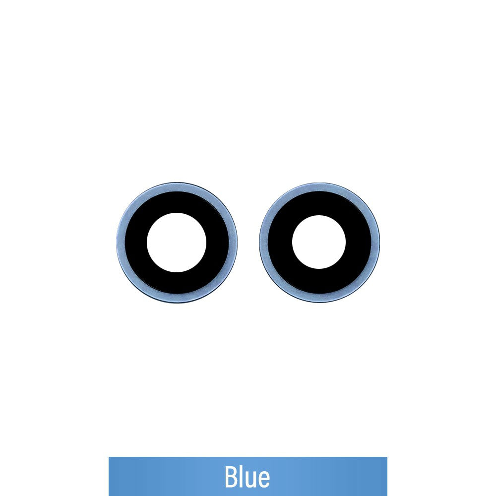 Rear Camera Lens With Bracket for iPhone 13 mini / 13-Blue Rear Camera Lens With Bracket for iPhone 13 mini / 13-Blue